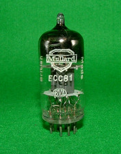 ECC81 12AT7 MULLARD Tk1 B5E