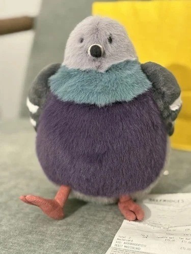 Pigeon plush toy soft - pigeon,