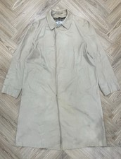 Aquascutum Aqua 5 Longline Beige Trench Coat Men’s XXL 