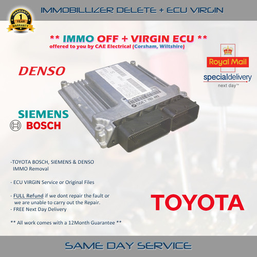 Toyota immobillizer immo off - immo,