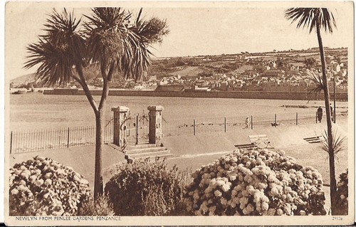 Superb old postcard newlyn - postcard,