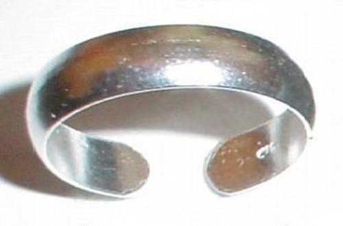 Toe ring 925 sterling silver - -,
