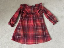 Next Tartan Christmas Dress 2-3 Years