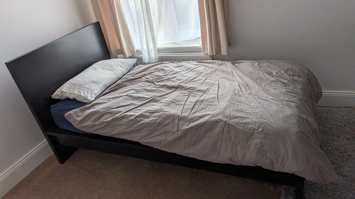 Ikea single black - ikea,