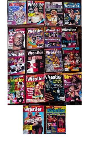 The wrestler magazine job lot - job,