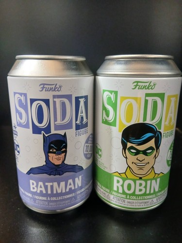 Funko soda batman - soda, robin