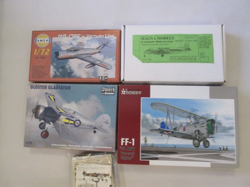 Four model aircraft - -, not