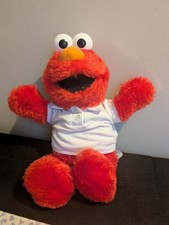 Sesame Street Elmo Plush Soft Toy Red  Tickle Me TV Kids Talks Vibrates