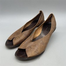 Cydwoq Vintage Heels – Unique Artisan Design - Size 8UK/ Size 41EU