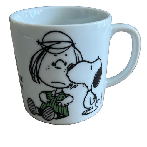 Vintage peanuts snoopy mug - peanuts,
