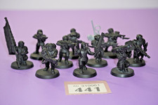 Warhammer 40k Astra Militarum Cadian Shock Troops x 10