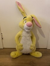 Disney Mattel Large Plush Rabbit from Winnie The Pooh Soft Toy Yellow Bunny Doll