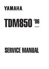 YAMAHA TDM850 TDM 850 1996