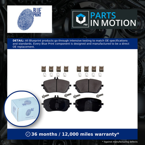 Brake pads set fits - brake,