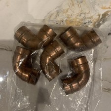 Pack 22mm solder ring elbow - pack,