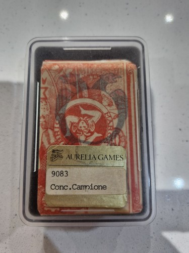 Vintage italian playing cards - italian,