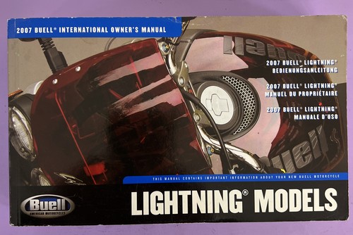 Buell lightning models 2007 - lightning,