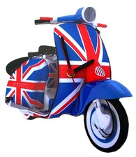 Union jack lambretta clock - union,