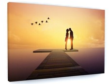 Couple in Love Canvas Picture