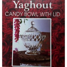 Glass Sweet Candy Bowl Large