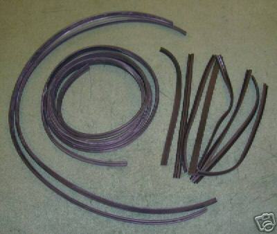 Jaguar type bumper seal kit - e-type,