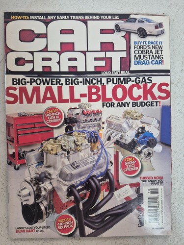 Car craft magazine october - car,