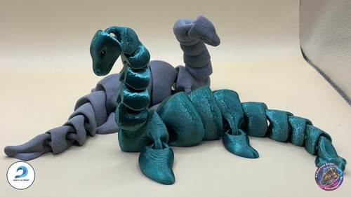 Printed loch ness monster - 3d,