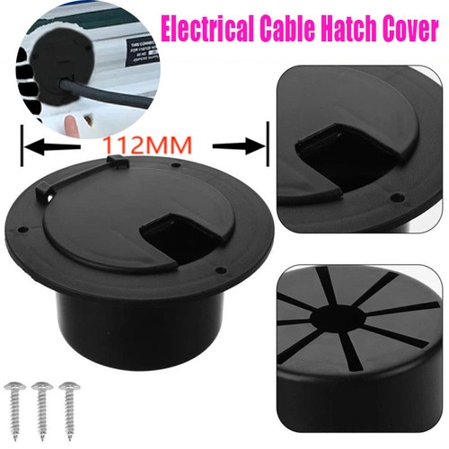 Black round electrical cable - electrical,