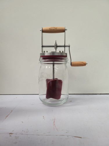 Easy use glass butter - use,