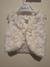 H&M Baby Girl Faux Fur Vest