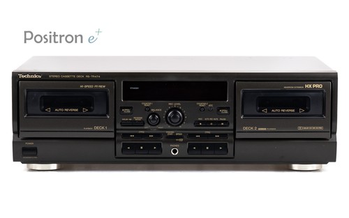 Technics tr474 double tape - technics,