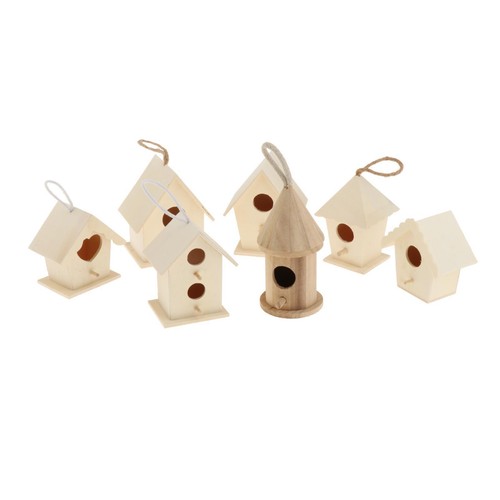 Wooden bird house breeding - bird,