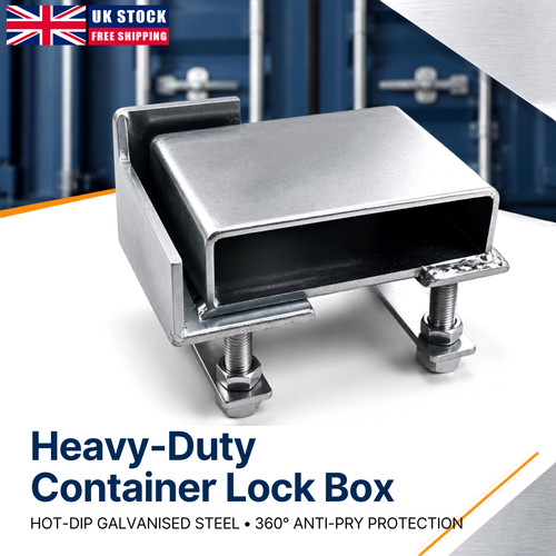 Shipping container lock box - shipping,
