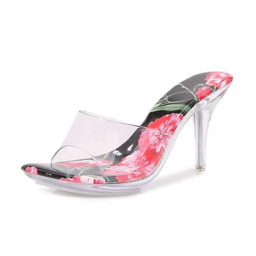 Flower crystal mid heel - mid,