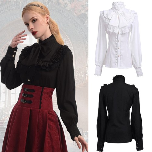 Ruffled shirt womens long - ruffled,