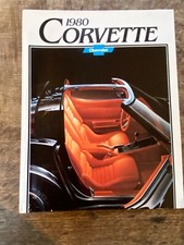 1980 Corvette C3 Sales Brochure - The Real Deal - Not Repro....