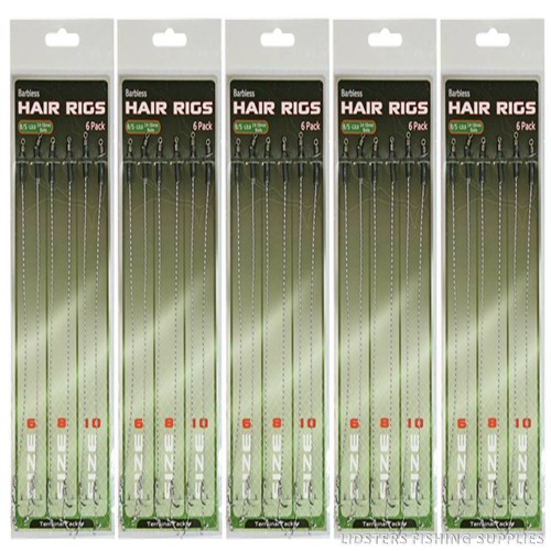 Hair rigs barbless - x,