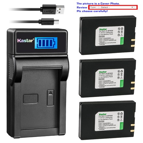 Kastar battery lcd usb charger - kastar,