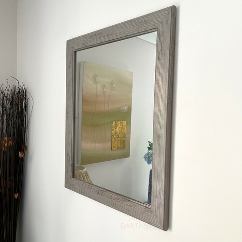 Rectangular wooden grey wall - rectangular,