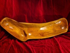 Hand Carved Fairy Ring Scots Pine Sculptural Boot From Caledonian Crann.