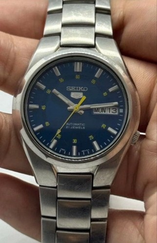 Seiko blue dial - seiko, 5
