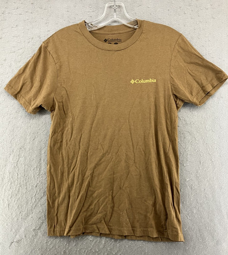 Columbia tan brown tshirt - columbia,