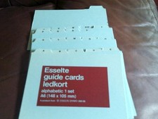 Index Cards/Record Cards