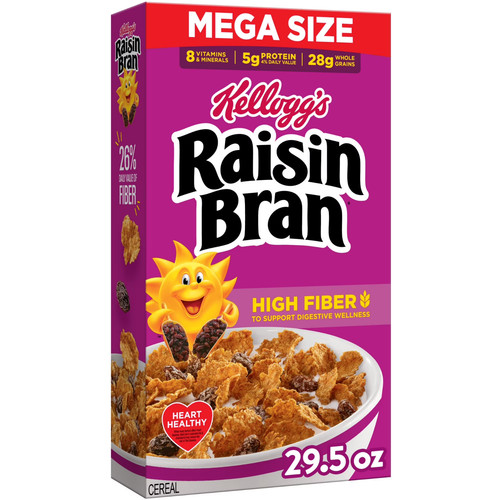 Kellogg raisin bran - raisin,