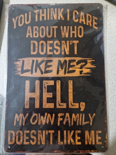 Garage shed metal signs - shed,