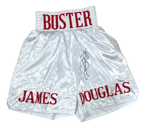 Buster douglas signed custom - buster,