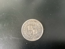 Queen Victoria 1887 Jubilee Half Crown Brooch