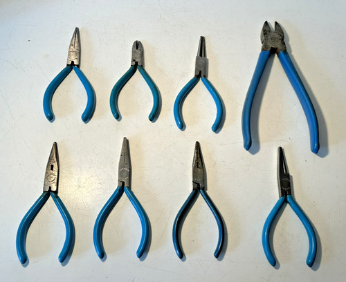 Vintage set small pliers - set, 8