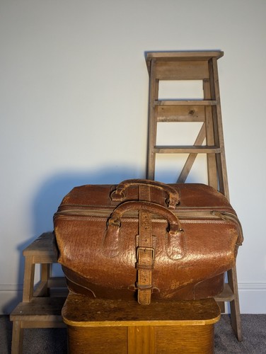 Antique leather doctors - antique,