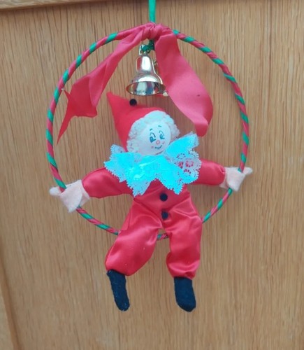 Vintage elf clown christmas - vintage,
